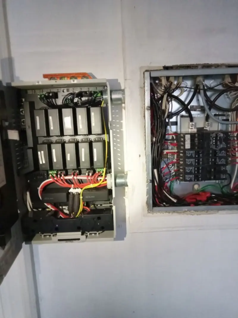 Electrical panel upgrade completed for Electrical Inspection in Pantops